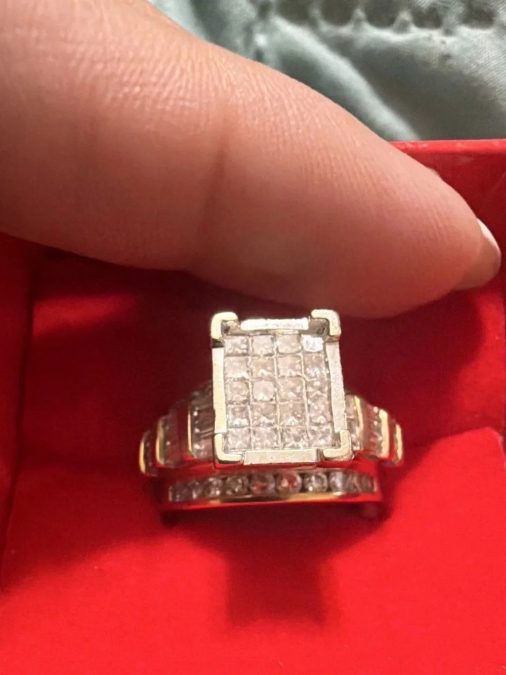 Gold Tone 14k 2TCW - Yellow Gold wedding ring